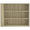vidaXL Armario de pared madera de ingeniería roble Sonoma 75x35x60 cm