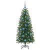 vidaXL &Aacute;rbol de Navidad artificial con 150 LED Verde 150 cm PE y PVC