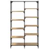 vidaXL Estante de libros Roble artisan 100 x 32 x 170 cm