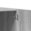 vidaXL Armario madera contrachapada gris Sonoma 90x52x200 cm