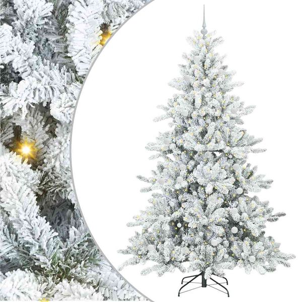 vidaXL &Aacute;rbol de Navidad artificial con ramas articuladas 240 cm