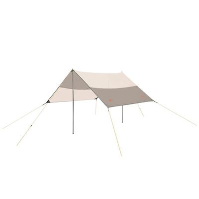 Easy Camp Lona para tienda de campaña Cliff gris y arena 2,6x2 m