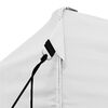 vidaXL Carpa plegable profesional acero blanco 3x6 m