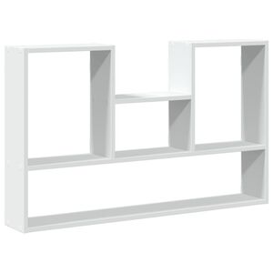 vidaXL Estante de pared blanco 99x15x60 cm madera de ingenier&iacute;a