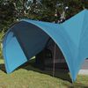 vidaXL Tienda tipi con techo Azul y gris 600 x 600 x 347 cm