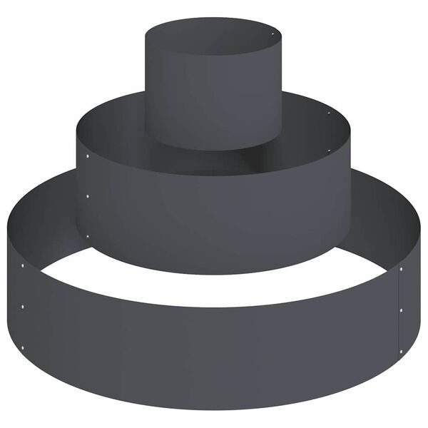 vidaXL Maceta para Jard&iacute;n Antracita 90 x 90 x 20 cm