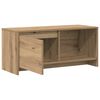 vidaXL Conjunto de mueble de TV Roble artesanal 90 x 35 x 40 cm