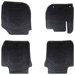 vidaXL Alfombrilla de Coche 4 uds.