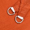 vidaXL Toldo de vela rectangular HDPE naranja 160 g/m² 3x4,5 m