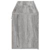 vidaXL Muebles para TV de pared 2 unidades gris Sonoma 80x30x41 cm