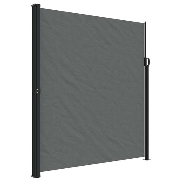 vidaXL Toldo lateral retr&aacute;ctil antracita 220x300 cm