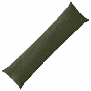 vidaXL Funda de almohada HEERLEN Verde 40 x 145 cm pana
