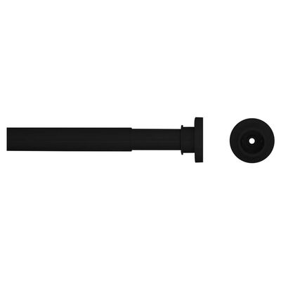 Sealskin Barra telescópica para cortina de ducha negro 125-220 cm