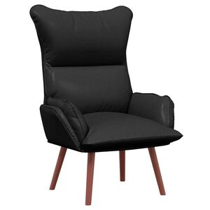 vidaXL sillón Negro 69 x 74 x 93 cm Cuero artificial