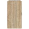 vidaXL Armario de pared madera contrachapada roble Sonoma 60x31x60 cm