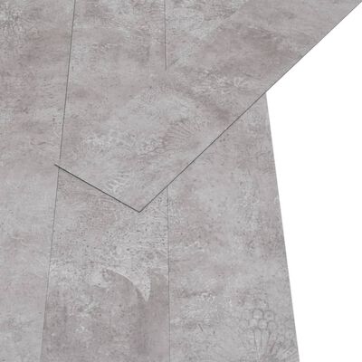 vidaXL Lamas para suelo de PVC autoadhesivas 5,21 m² 2mm gris tierra