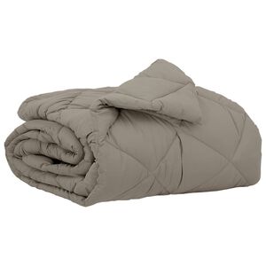 vidaXL Edred&oacute;n de Verano 200 x 140 cm Verano 200 gsm Gris Claro