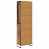 vidaXL Gabinetes Altos 2 pcs Madera Vieja 60 x 36 x 200 cm
