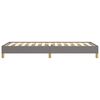 vidaXL Estructura de cama sin colchón tela gris oscuro 80x200 cm