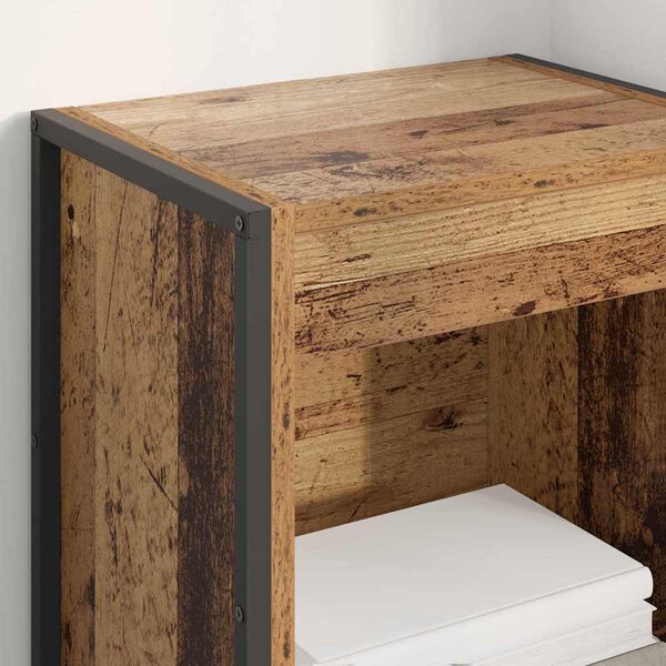 vidaXL Estanter&iacute;a para libros Madera Vieja 80 x 30 x 155 cm