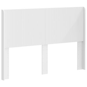 vidaXL Cabecero Blanco Madera de Ingenier&iacute;a