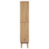 vidaXL Mueble de ba&ntilde;o OTTA madera maciza de pino 35x30x159 cm