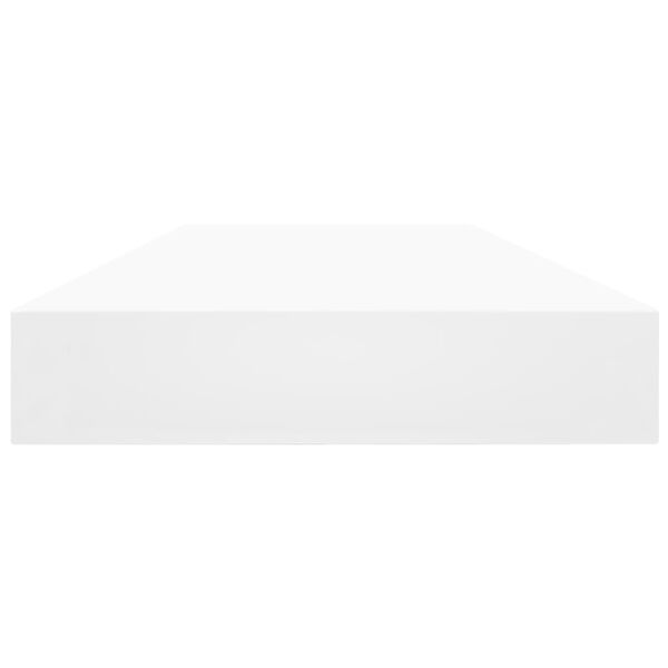 vidaXL Estante para estanter&iacute;a 4 uds contrachapada blanco 100x10x1,5cm