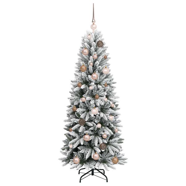 vidaXL &Aacute;rbol de Navidad artificial 150 cm PVC y Pl&aacute;stico y Acero y PE