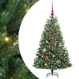 vidaXL &Aacute;rbol de Navidad artificial con ramas articuladas Verde 120 cm