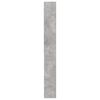 vidaXL Armario de lavadora gris hormigón 64x24x190 cm