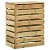 vidaXL Compostador de jard&iacute;n laminado Verde 110 x 58 x 113 cm