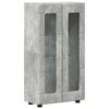 vidaXL Conjunto de mueble de TV con caj&oacute;n FLORIN Gris Concreto