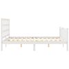 vidaXL Estructura de cama sin colchón madera maciza de pino 160x200 cm