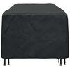 vidaXL Funda para muebles Liso Negro 270 x 110 x 70 cm 210D