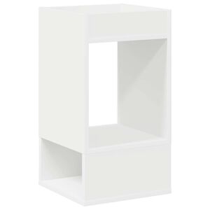 vidaXL Mesa Auxiliar 30 x 30 x 56 cm Madera de ingenier&iacute;a
