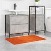 vidaXL Alfombrilla de ba&ntilde;o antideslizante Naranja 60 x 90 cm PP