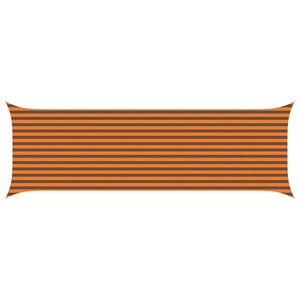 vidaXL Toldo Vela de Sombra Naranja y Marr&oacute;n 6 x 2 m