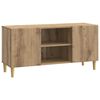 vidaXL Mueble de TV 102 x 34,5 x 50 cm Roble artisan