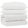 vidaXL Edred&oacute;n con almohada 3 uds. Microfibra