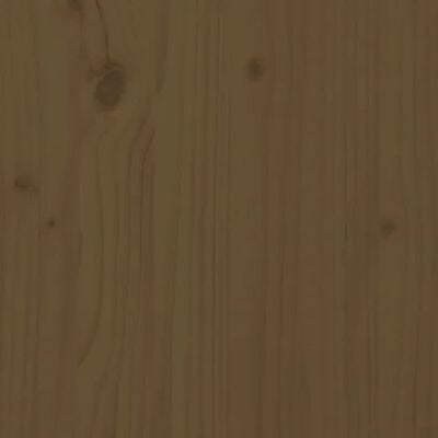 vidaXL Jardinera madera maciza de pino marrón miel 245,5x44x75 cm
