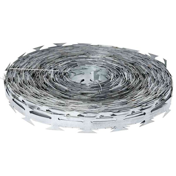 vidaXL Alambre de P&uacute;as Plateado 5000 x 1,9 cm Acero galvanizado