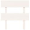 vidaXL Cabecero de cama madera maciza de pino blanco 93,5x3x81 cm