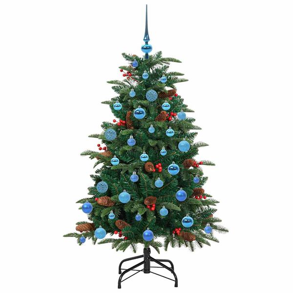 vidaXL &Aacute;rbol de Navidad artificial Verde 150 cm PVC, Metal y Pl&aacute;stico