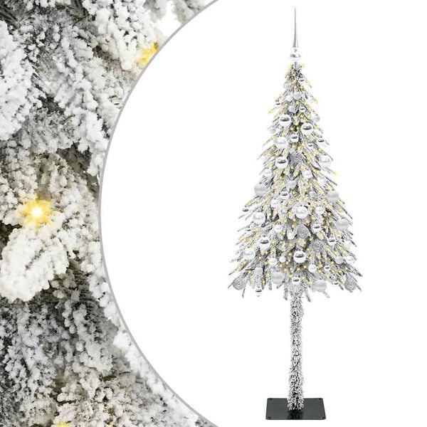 vidaXL Árbol de Navidad con 300 LED con soporte 180 cm PE y Acero