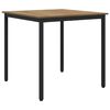 vidaXL Mesas de comedor 80 x 80 x 75 cm Madera de ingenier&iacute;a Cuadrado