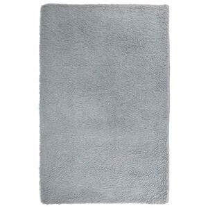 vidaXL Alfombra de pelo largo NAVARRA gris claro 130x200 cm poli&eacute;ster