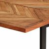 vidaXL Mesa de comedor 180x90x75 cm madera maciza acacia
