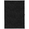 vidaXL Alfombra peluda de pelo largo moderna PAMPLONA negra 140x200 cm