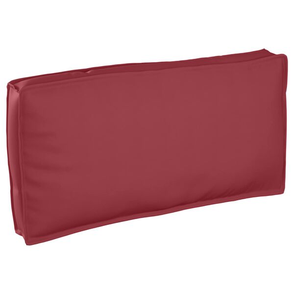 vidaXL Coj&iacute;n Rojo vino 80 x 80 x 52 cm Tela Oxford