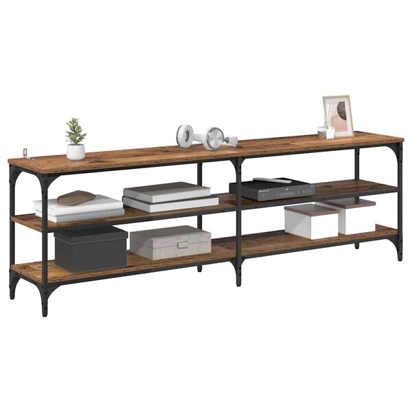 vidaXL Gabinete de TV Madera Vieja 160 x 30 x 50 cm